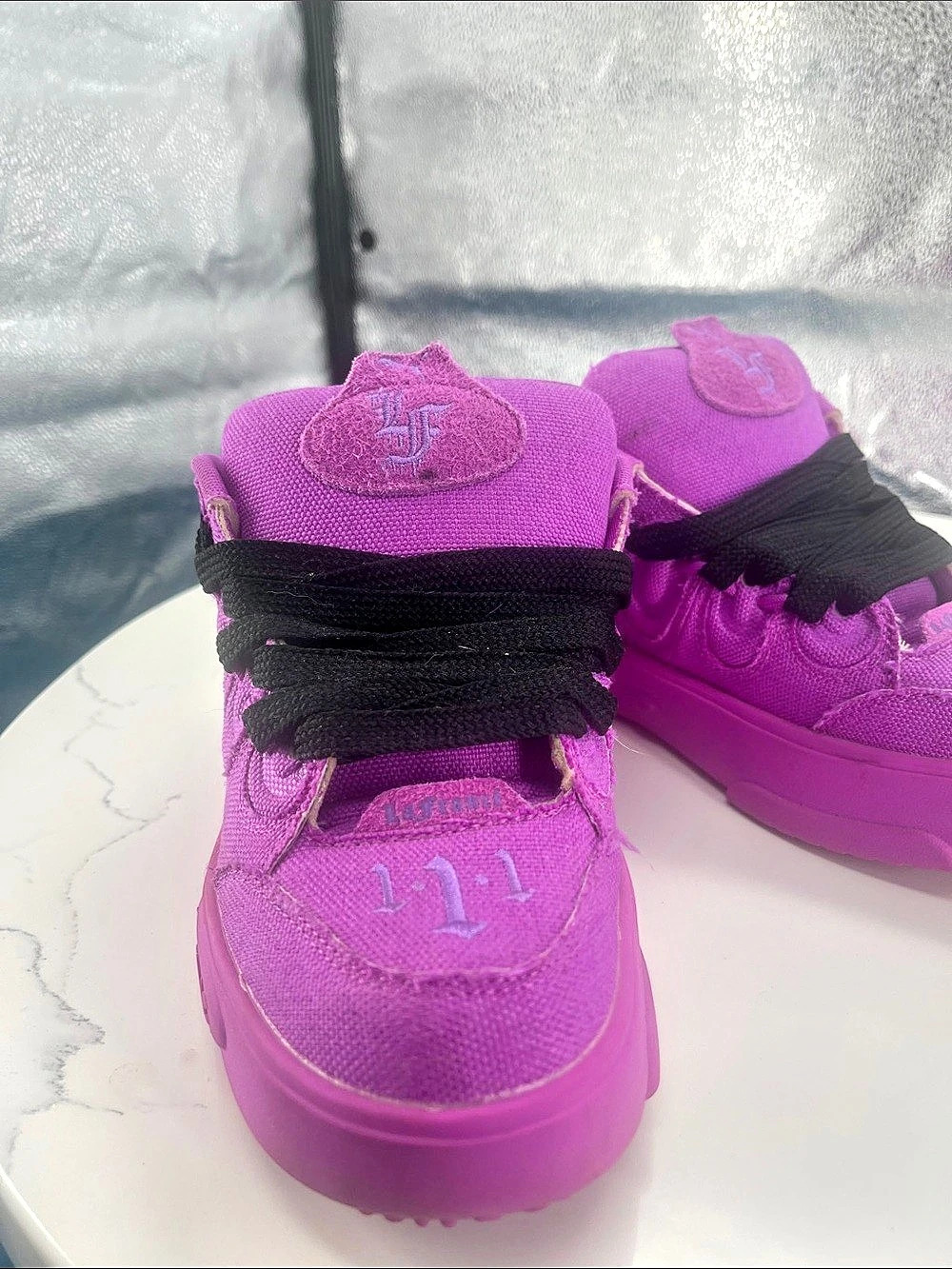 Heelys Propel 2.0 Purple Wheeled Sneakers US 7 UK6 EUR 39 CM 25
